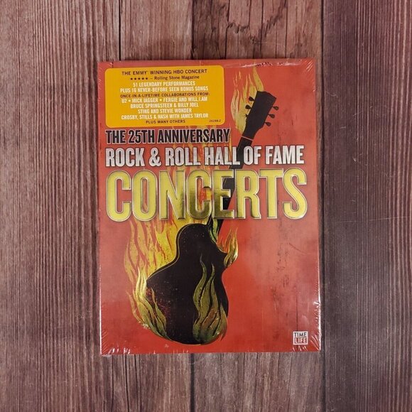 *READ* The 25th Anniversary Rock And Roll Hall Of Fame Concerts (DVD, 2009) - Picture 1 of 12